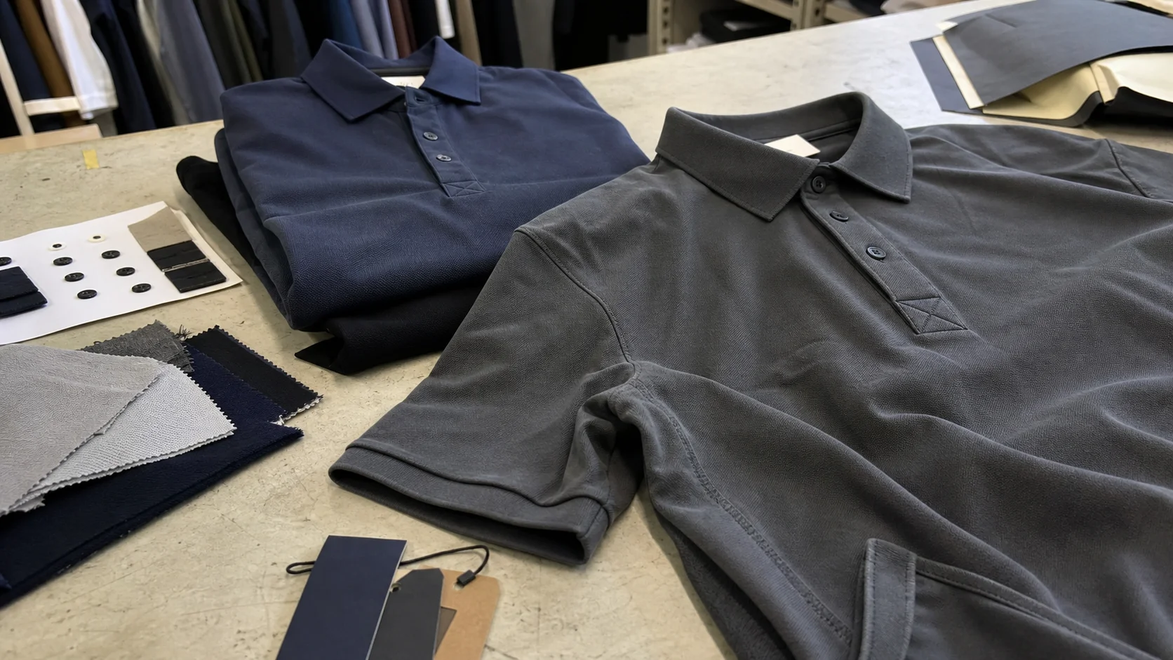 Custom Polos Fit Samples for Franchise Staff Rollouts