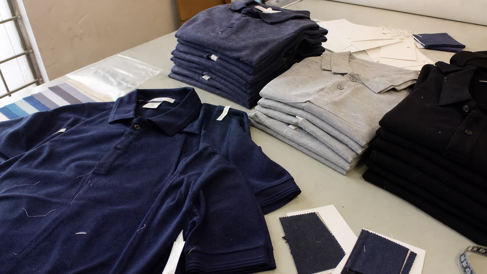 Custom Polos with Size Grading for Sales Teams