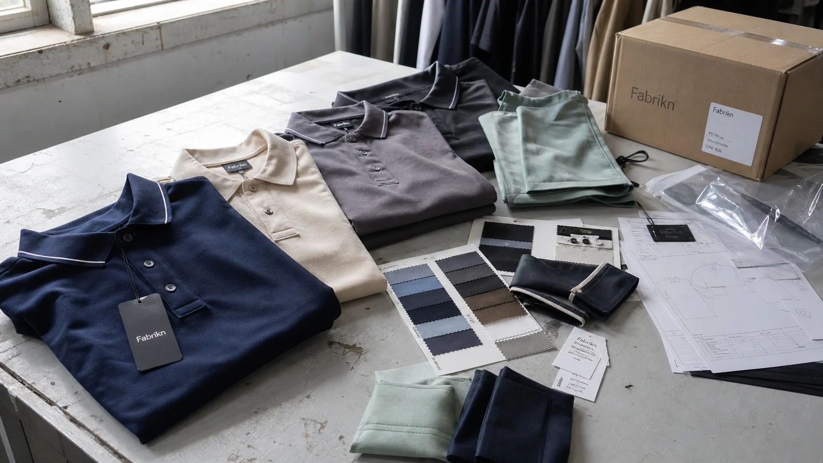 A Custom Polos Supplier for Hospitality: Tech Pack, Sample