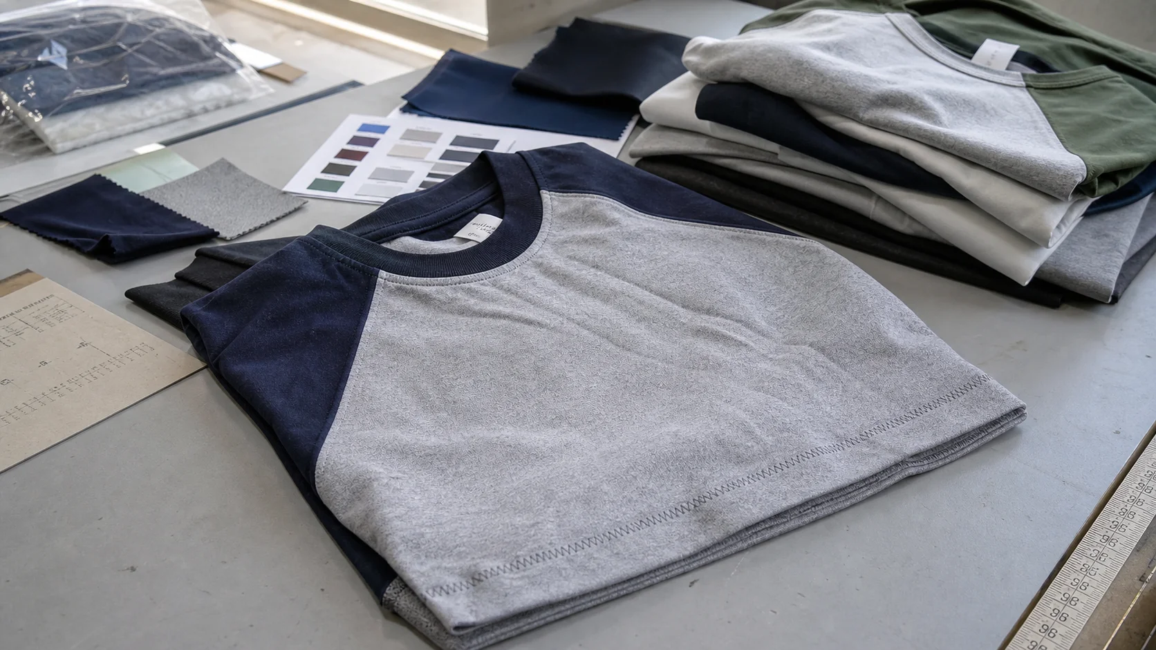 Custom Raglan T-Shirts for Team Apparel: Tech Pack Review