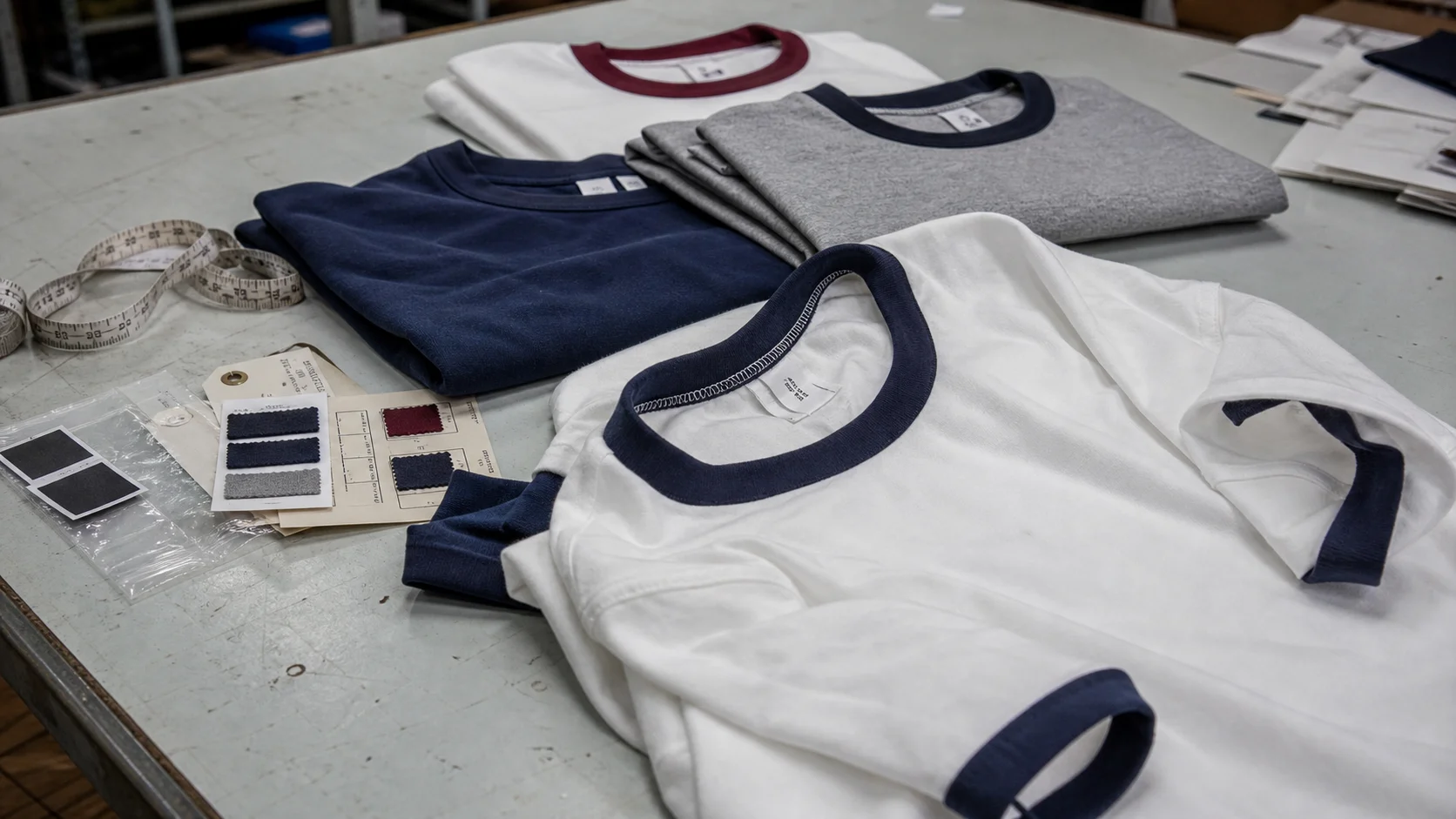 Custom Ringer T-Shirts for Event Merch Color Matching