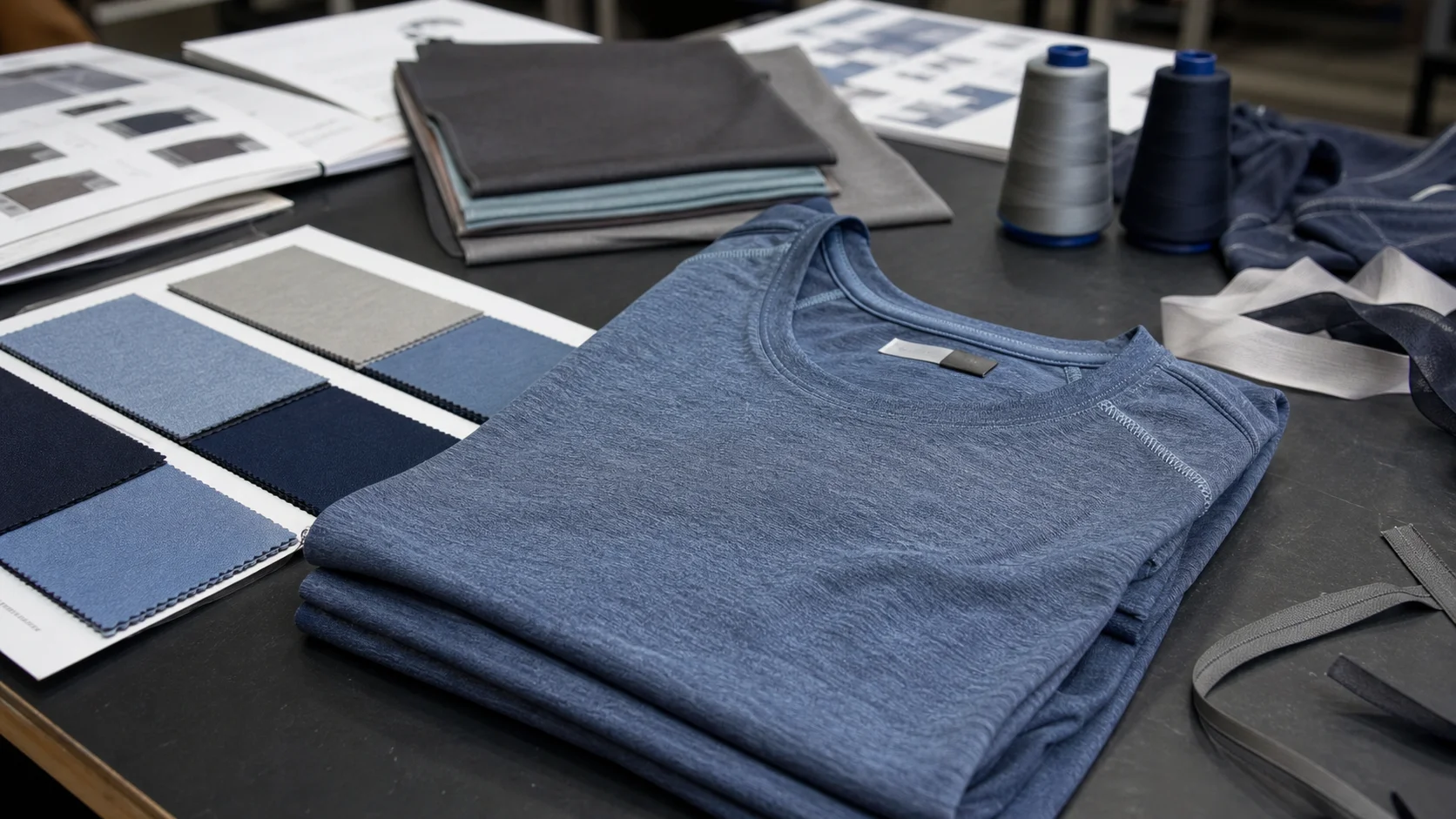 Custom Screen-Printed Performance Tees for Studios
