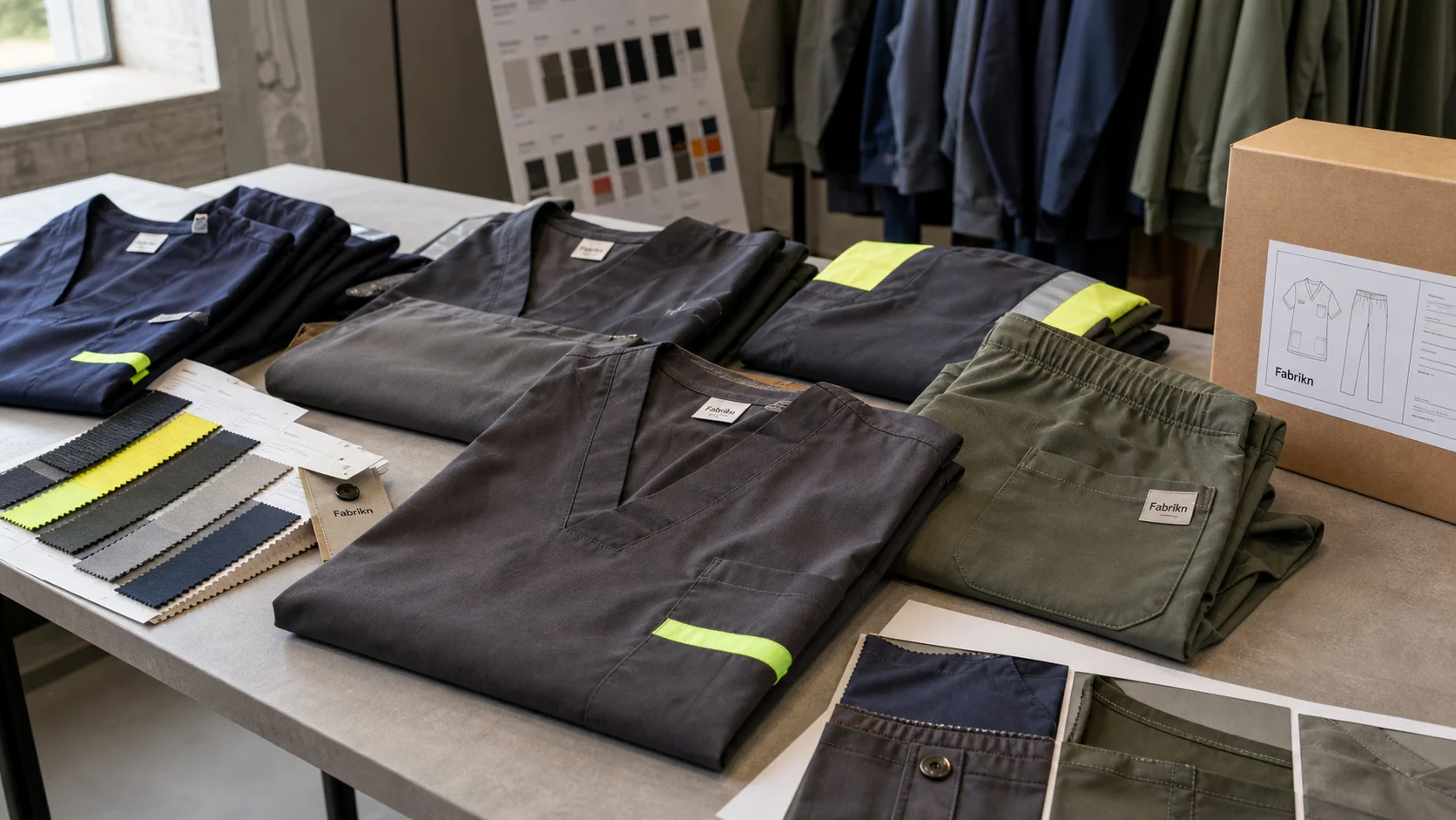 Custom Scrubs for Construction Safety Teams That Work