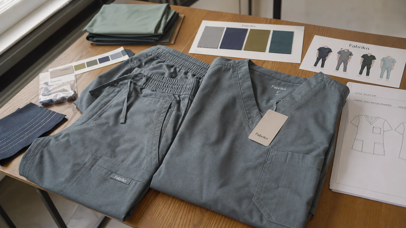Custom Scrubs for Boutique Retail Buyers