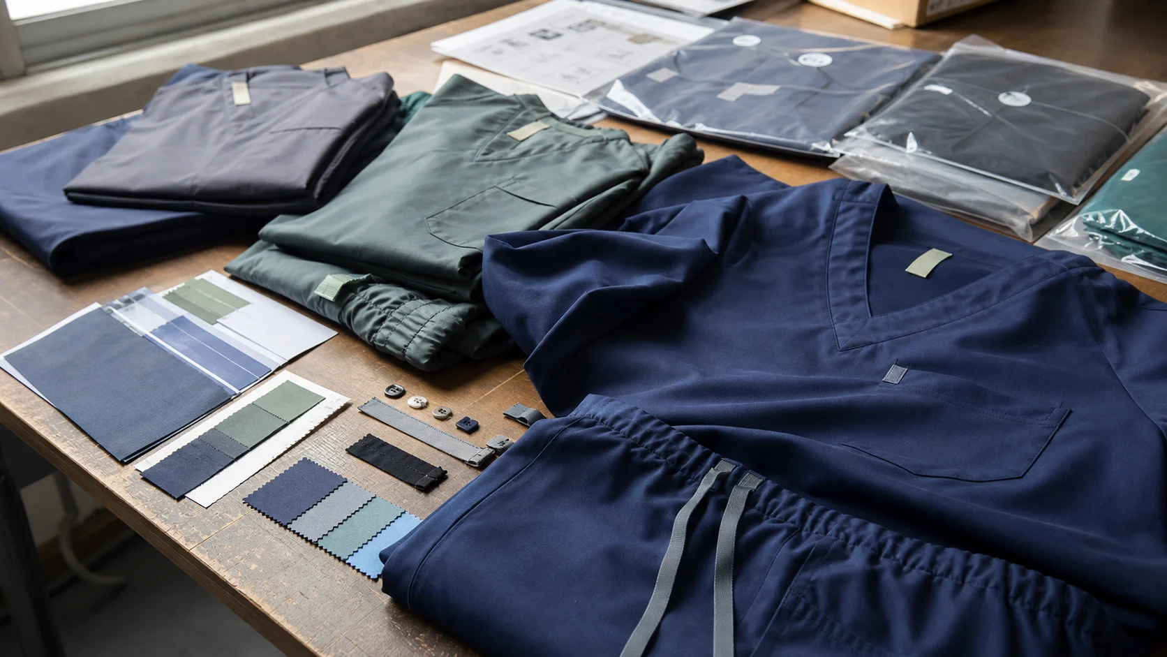 Custom Scrubs Landed Cost Guide for Hotel Buyers