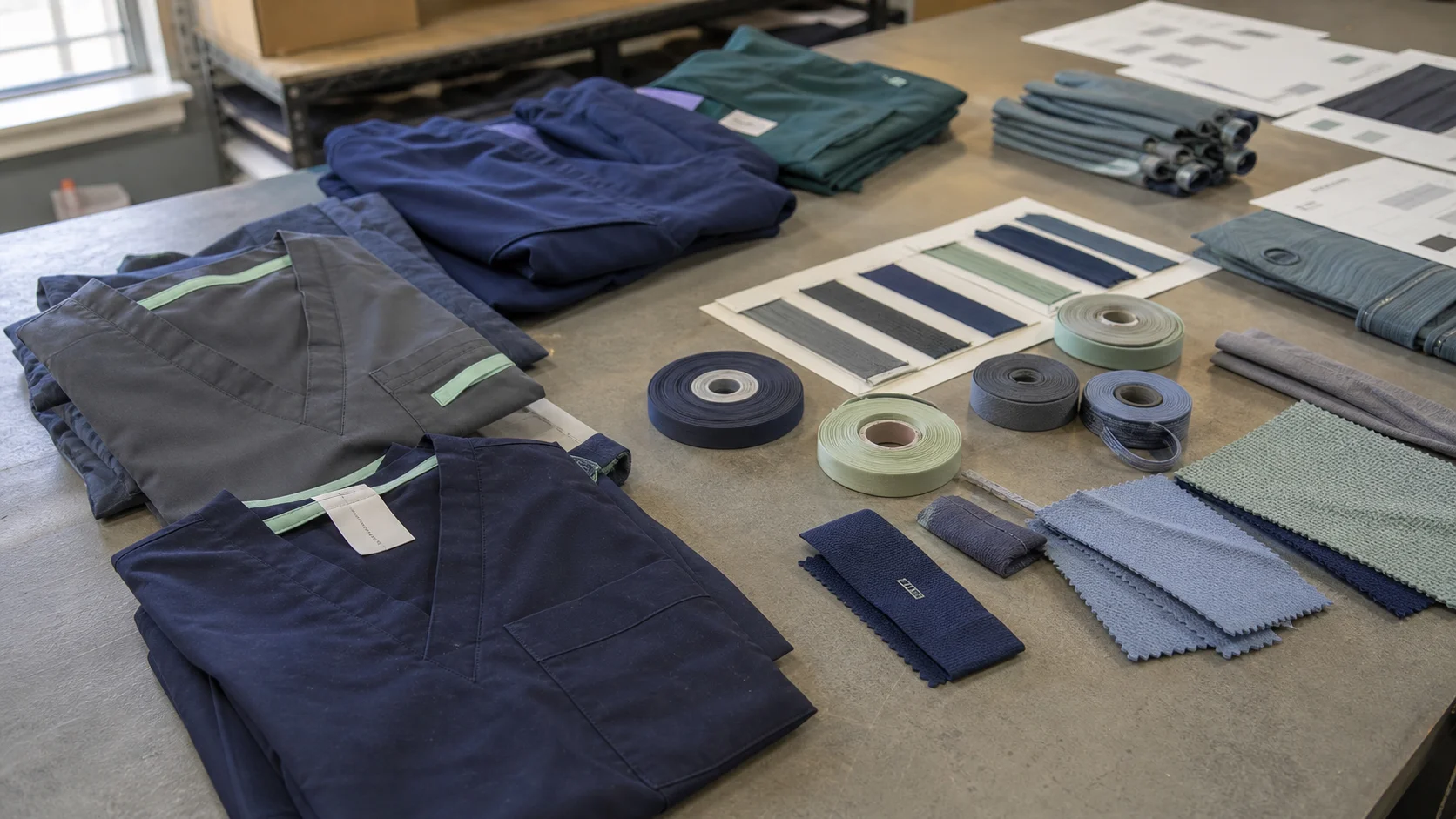 Custom Scrubs Trim Sourcing for Distributors