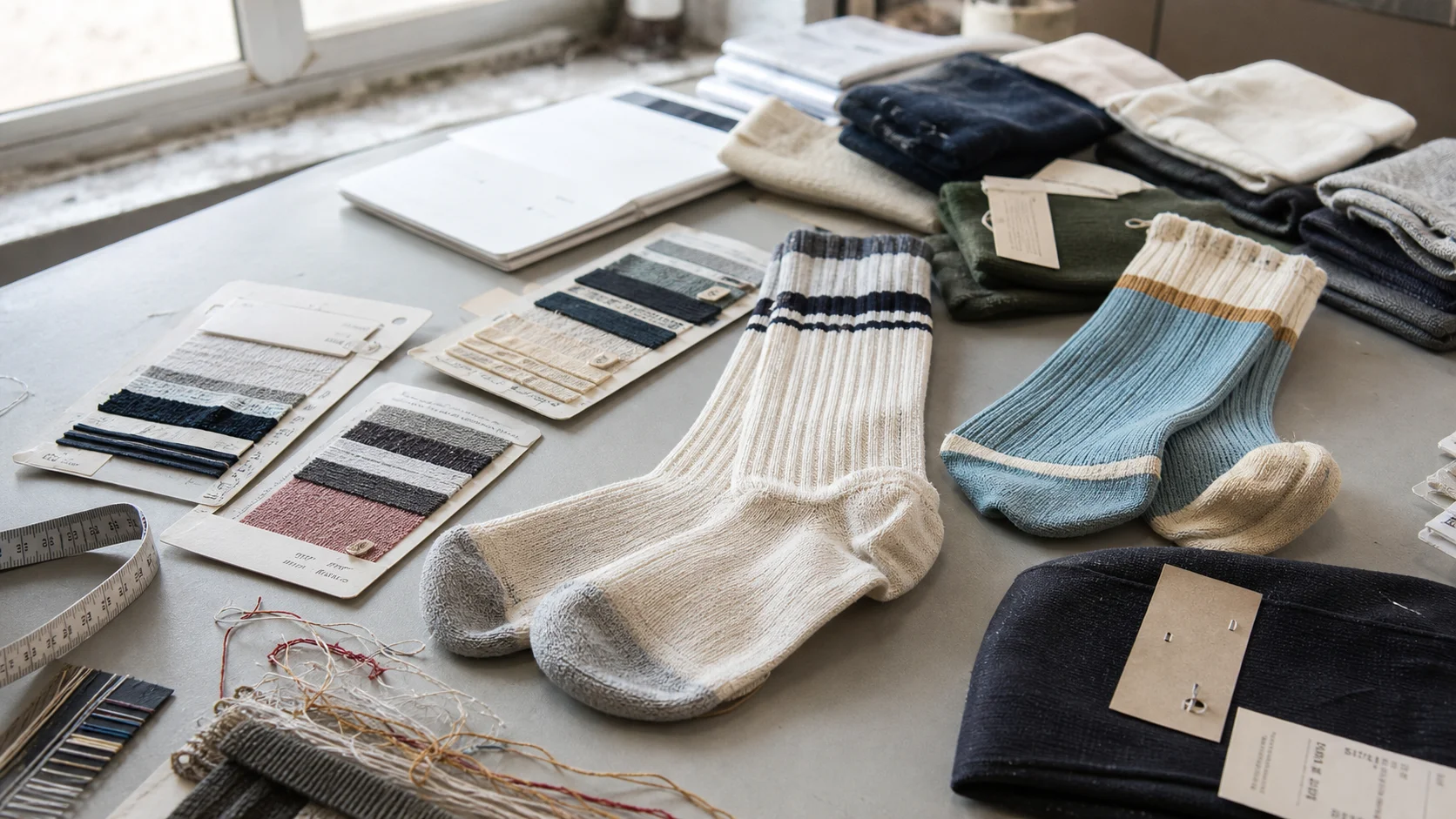 Custom Socks Low-MOQ Production for Startups