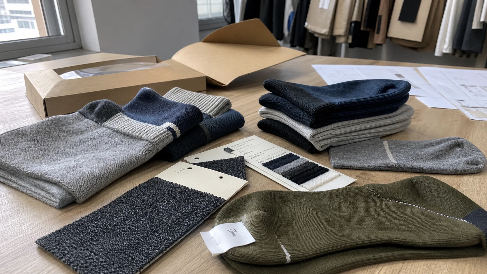Custom Socks Production Quote for Corporate Giveaways