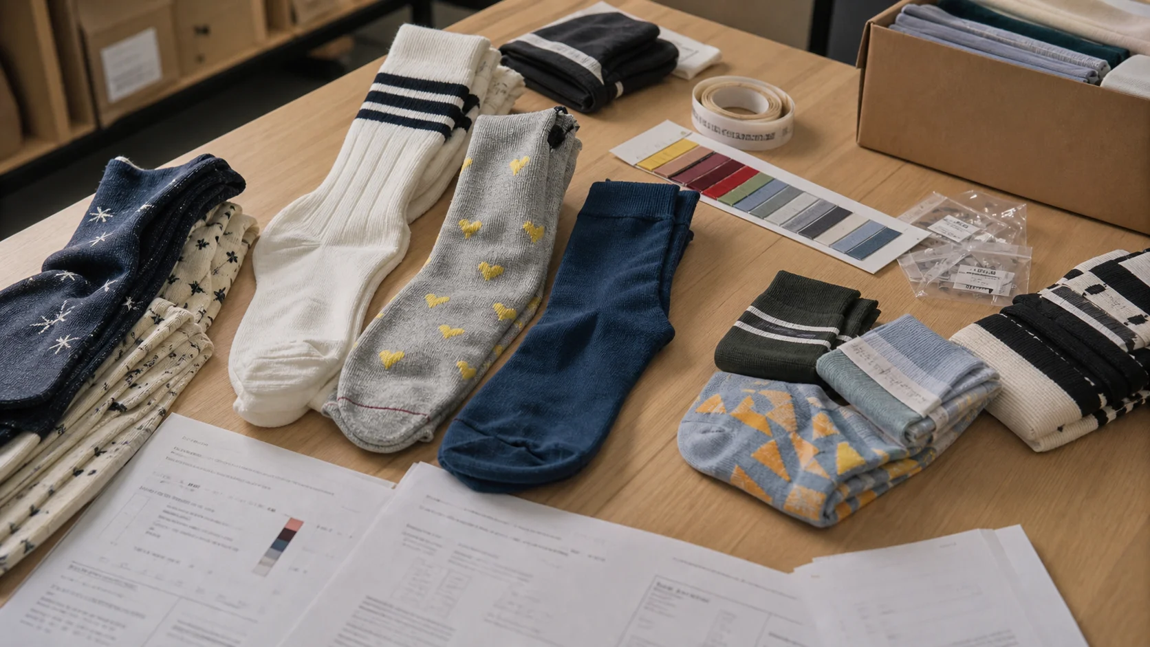 Custom Socks Production Quotes for Fundraising Shops