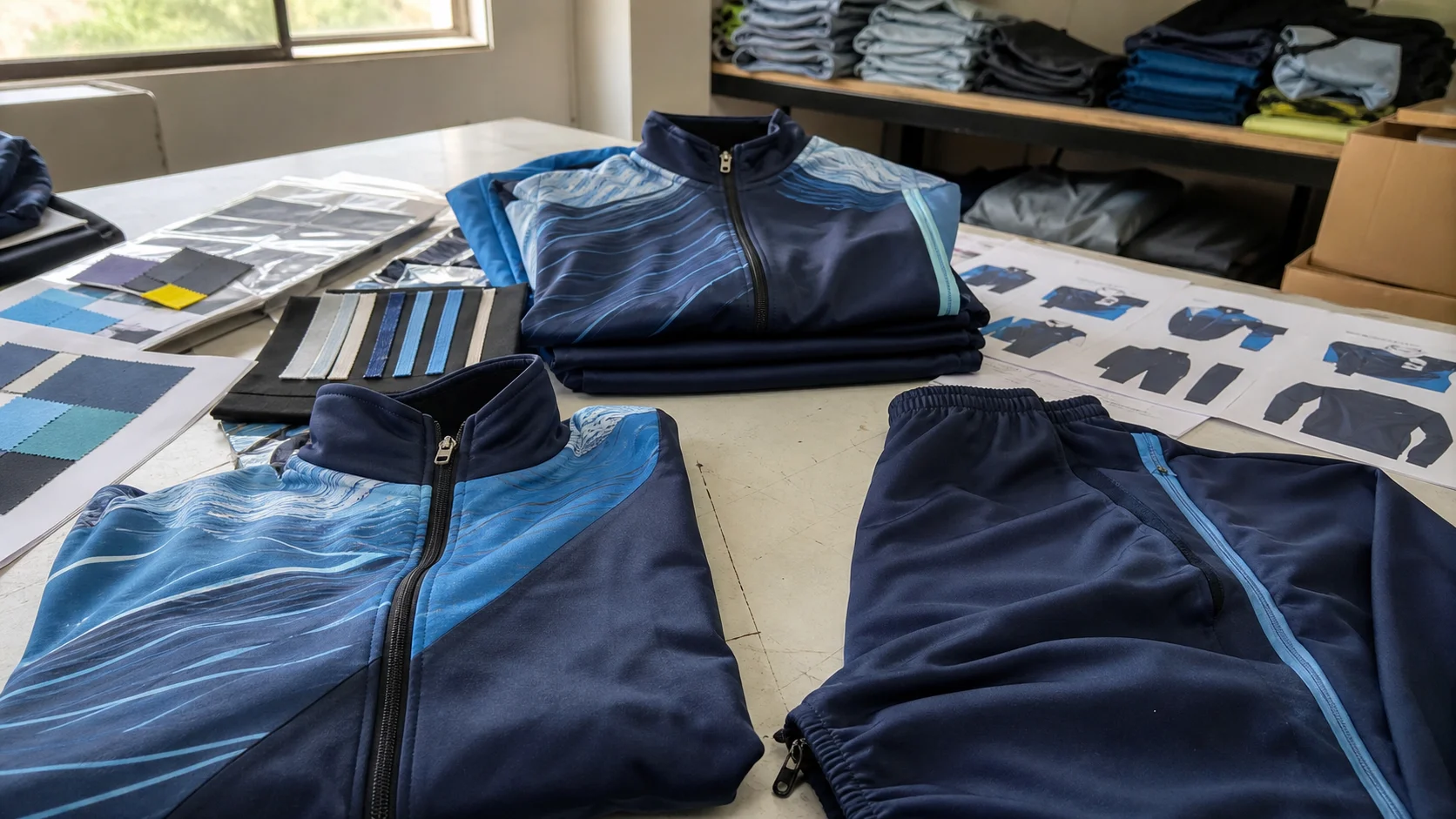 Custom Sublimated Tracksuits for Academy Team Orders