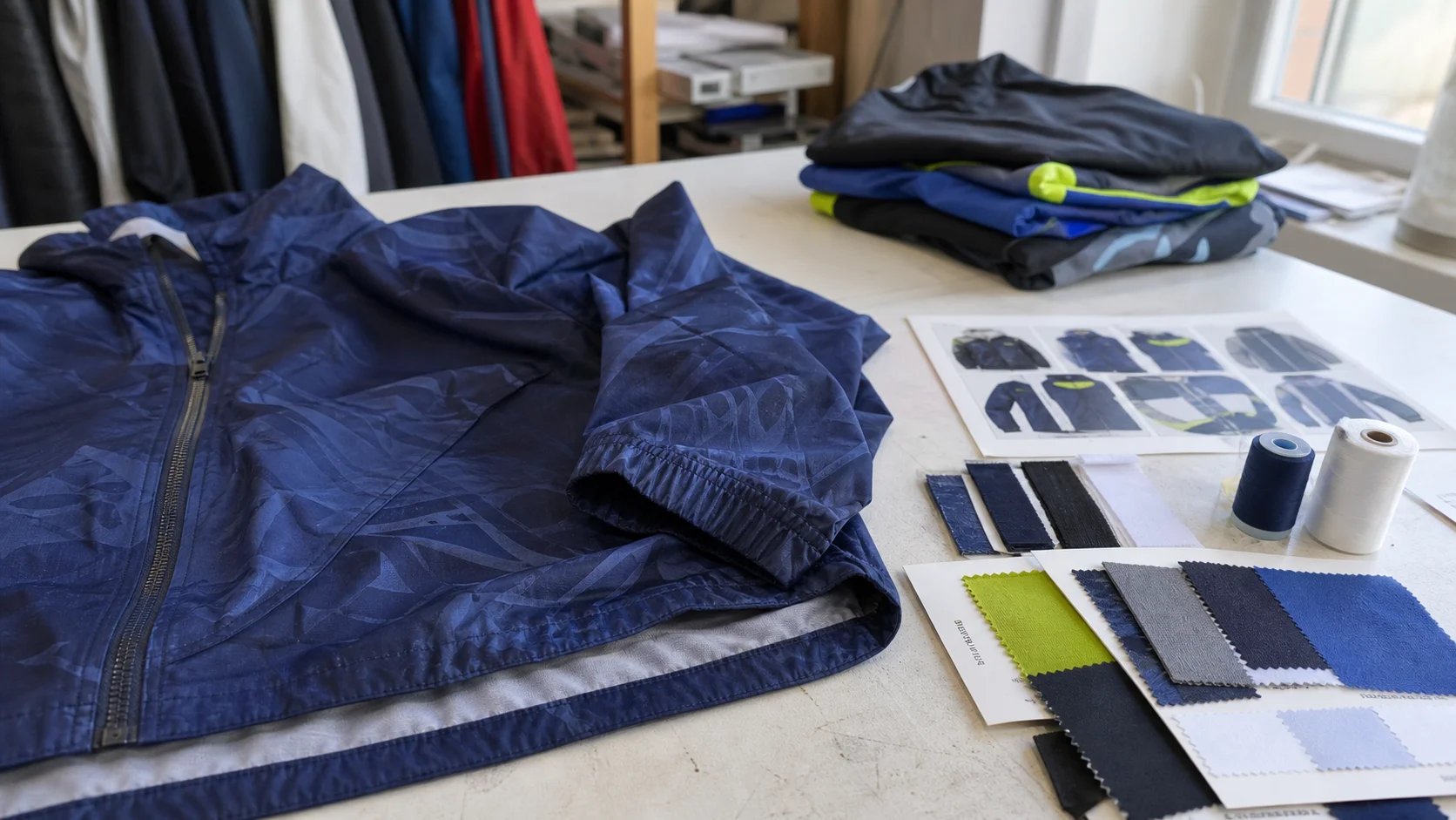 Custom Sublimated Windbreakers for Sports Clubs