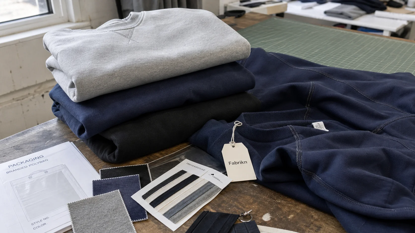 Custom Sweatshirt Factory for Retail Merchandising