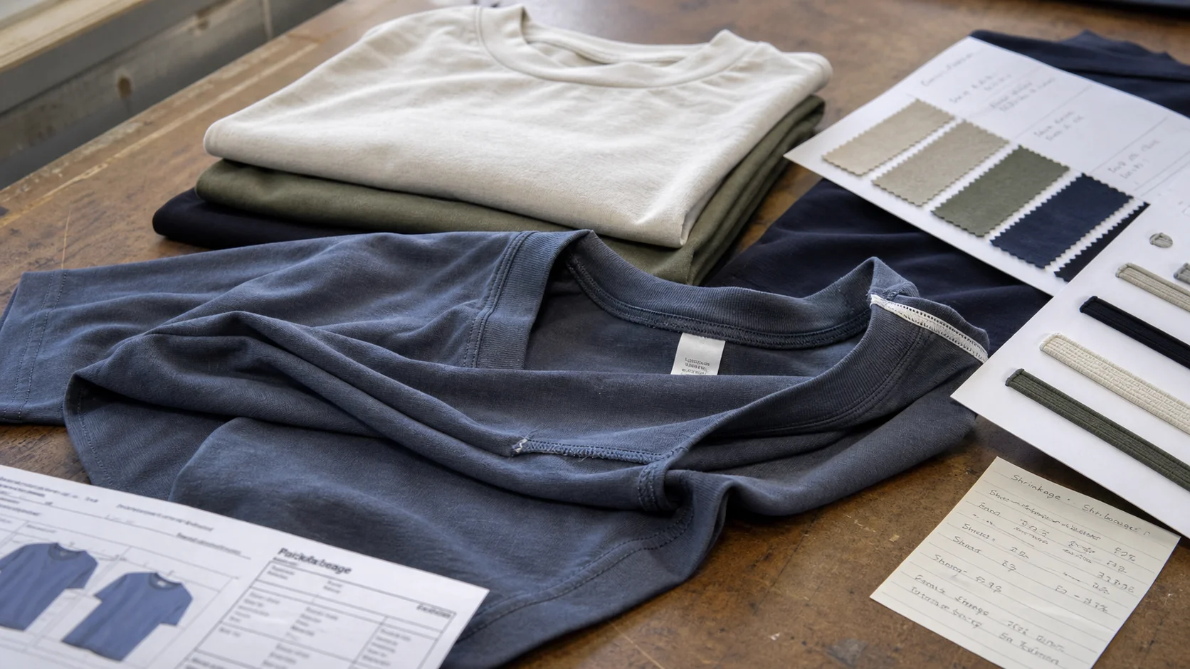 Custom T-Shirts with Shrinkage Testing for Hotels