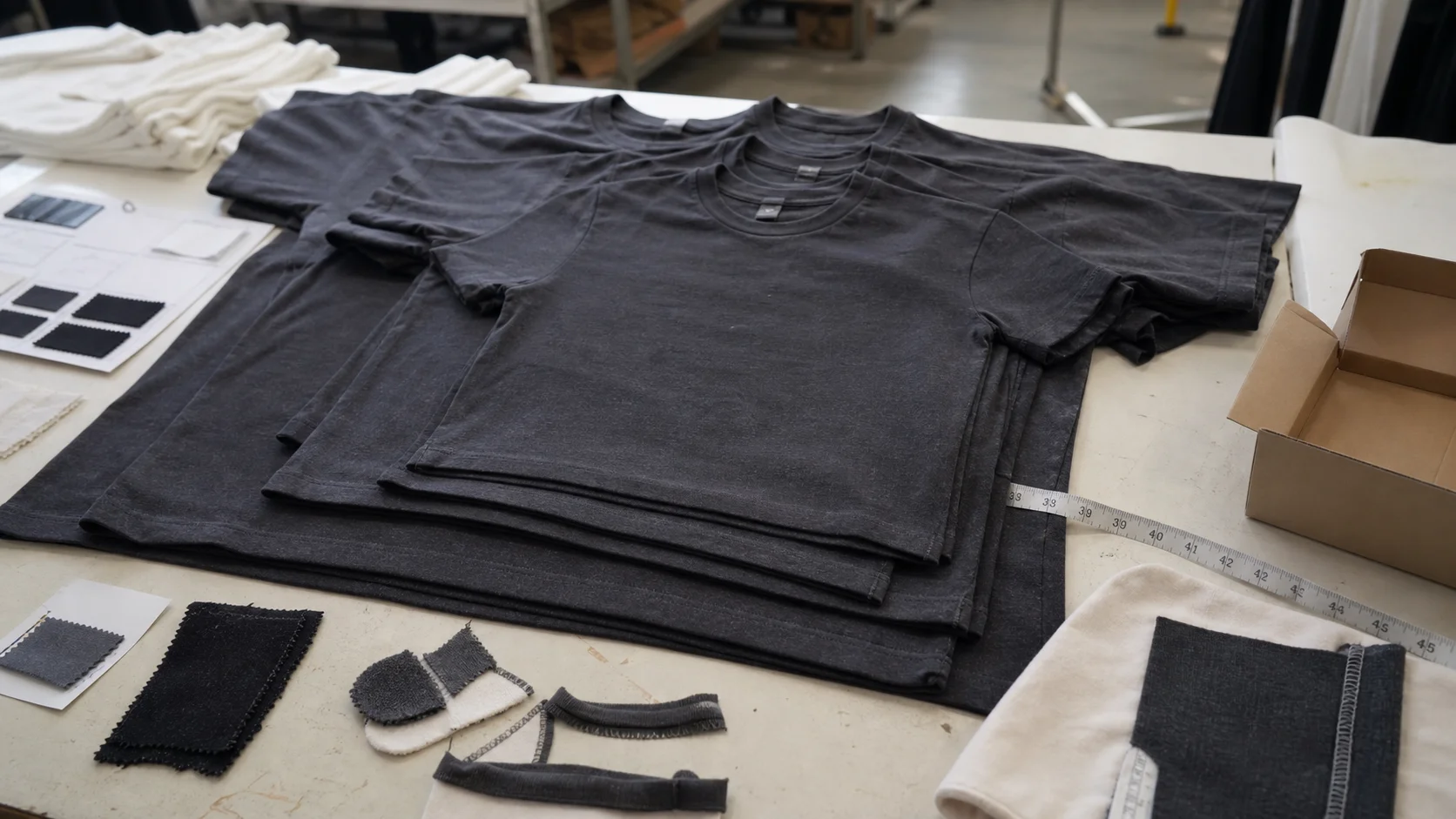 Custom T-Shirts with Size Grading for Retail Buyers