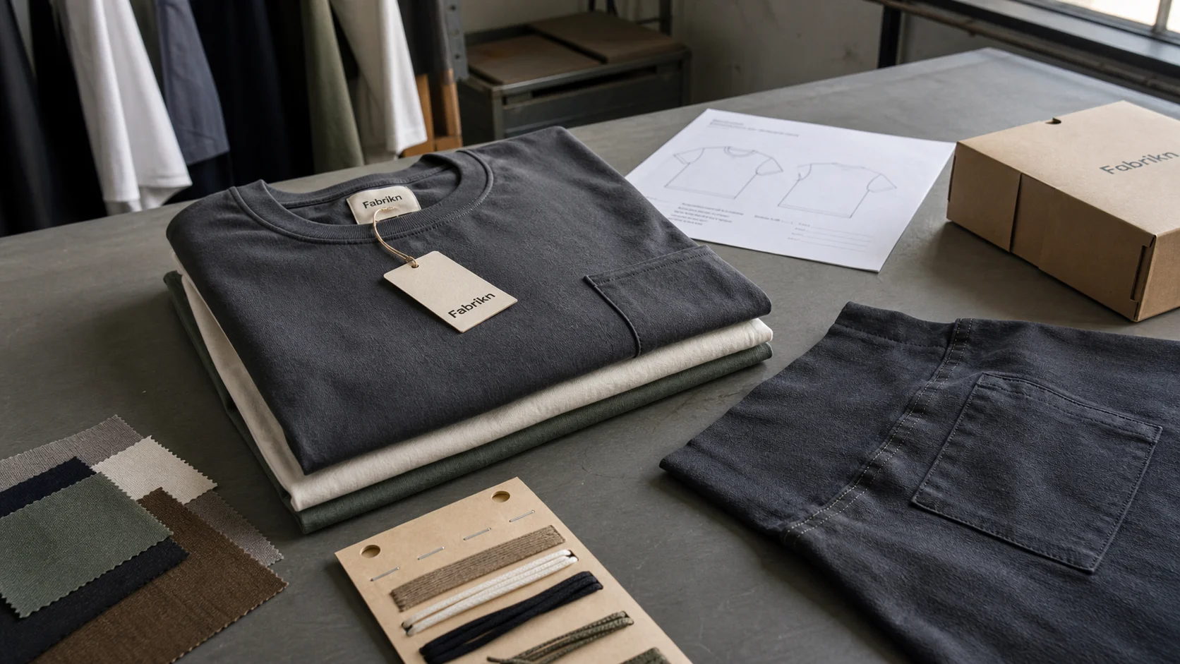 Custom Tees Spec Sheets for Apparel Startups