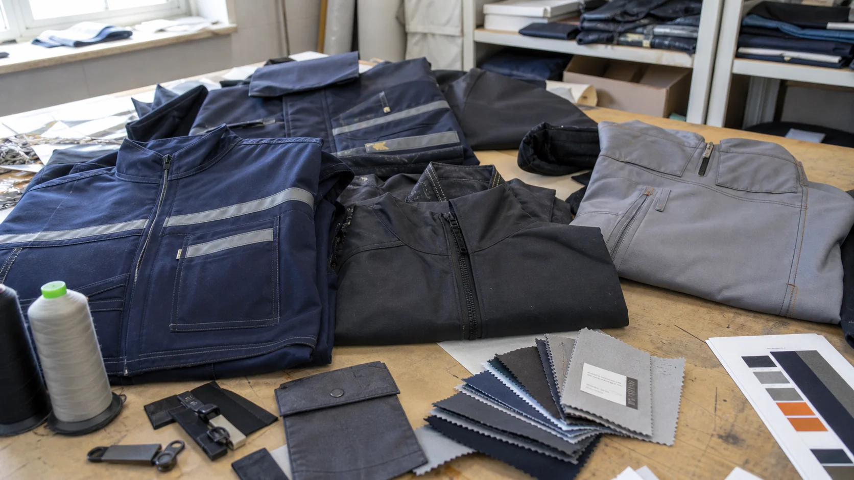 Custom Uniform Jackets for Warehouse Supervisor Compliance