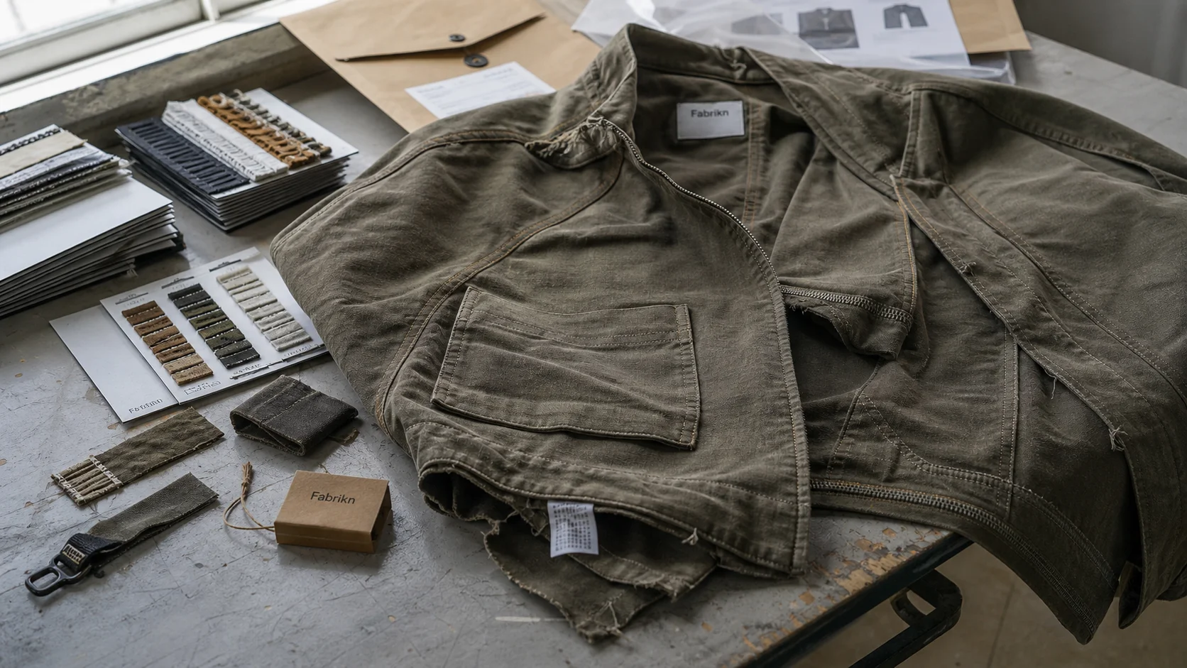 Custom Utility Jacket Trim Sourcing for Startups