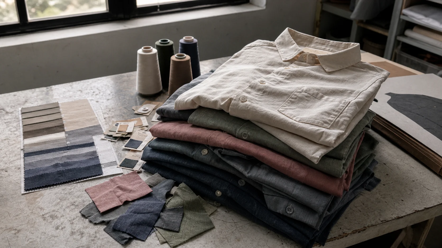 Custom Woven Concierge Shirts for Colorfastness Testing