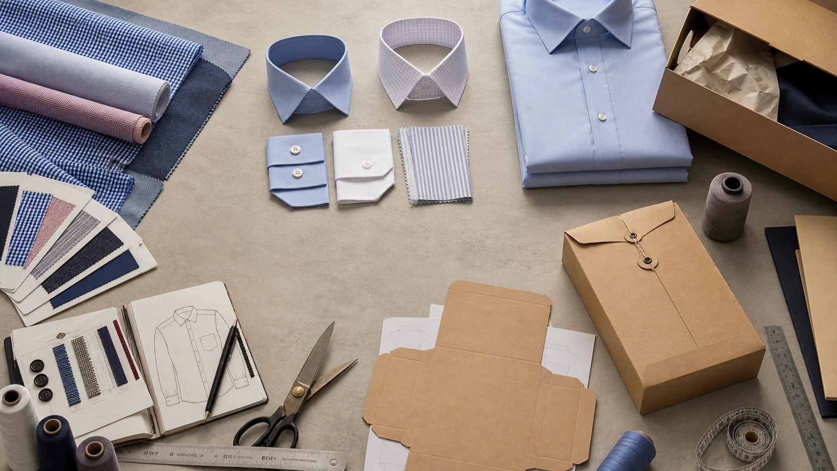 Custom Woven Housekeeping Shirts With Trim Sourcing