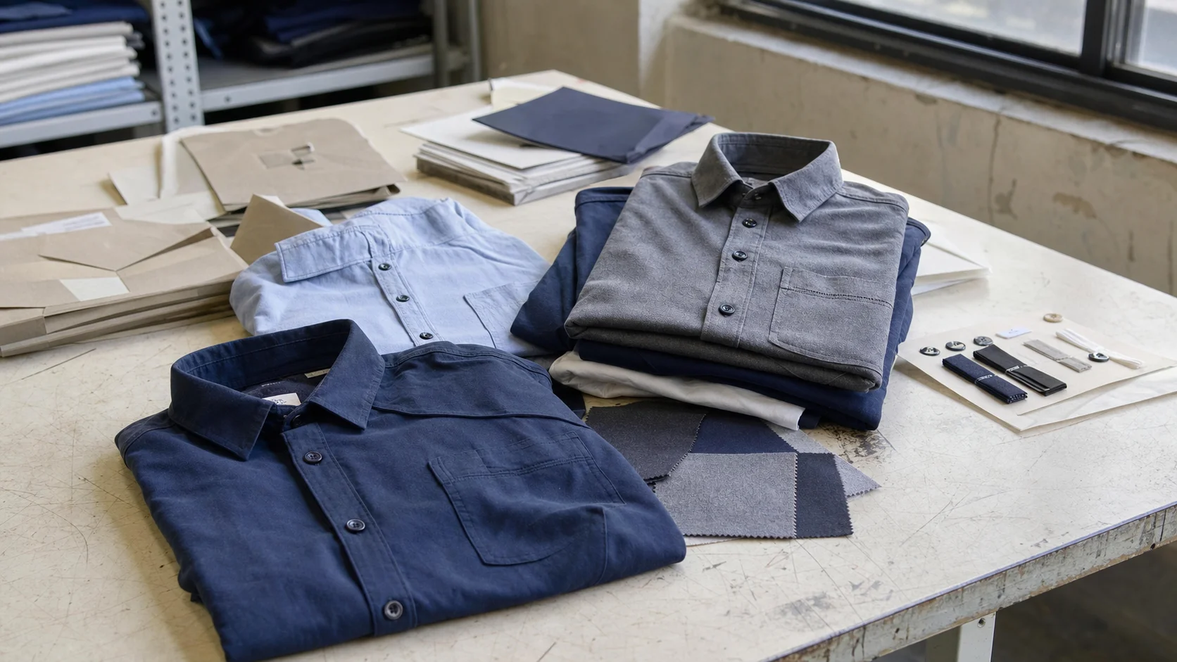 Custom Woven Shirts for Retail Uniform Shrinkage Testing
