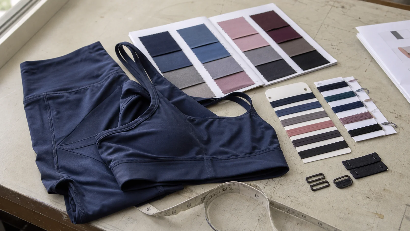 Custom Yoga Activewear Tech Pack Quote