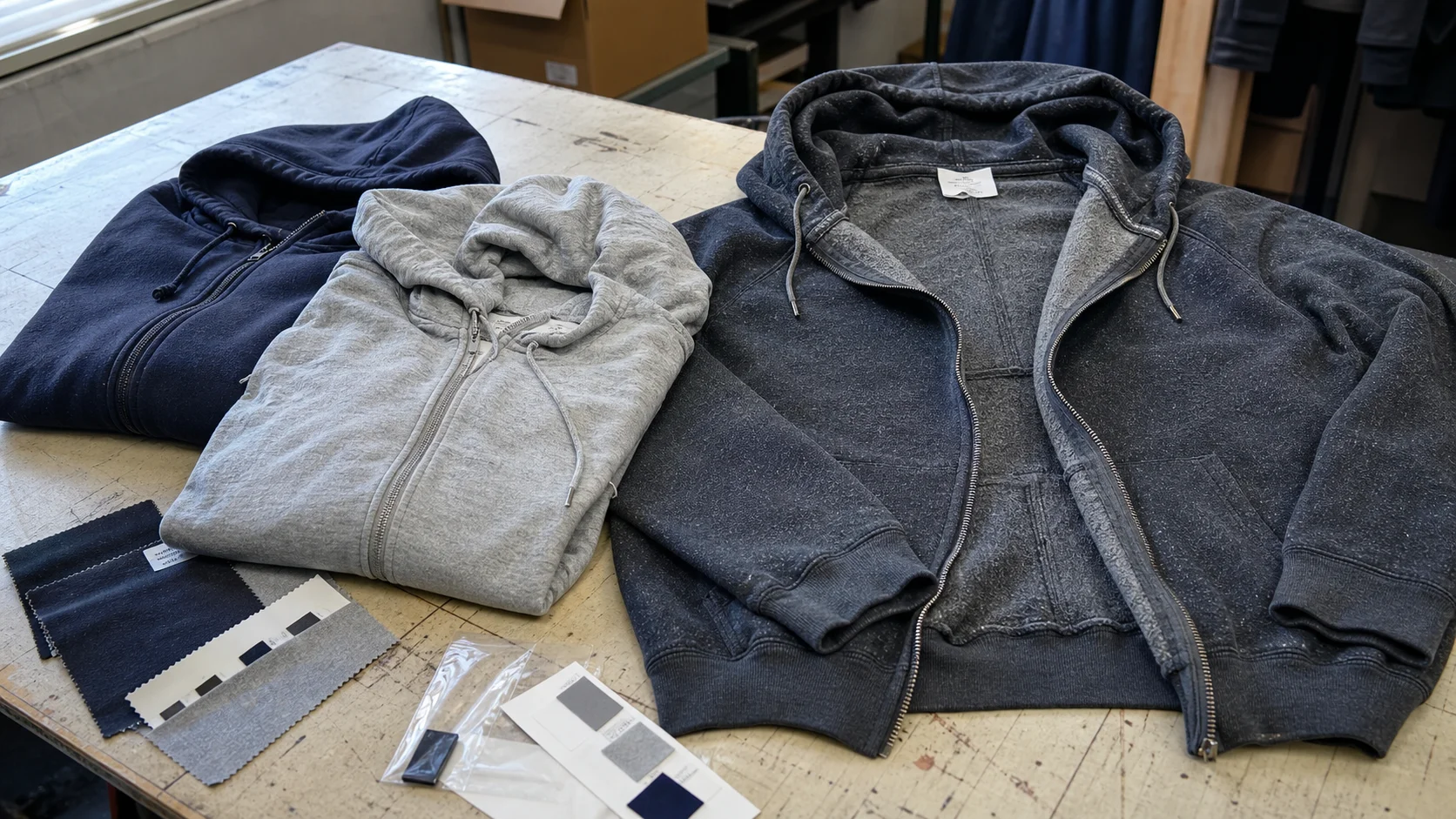 Custom Zip Hoodie Fit Samples for Plus-Size Buyers
