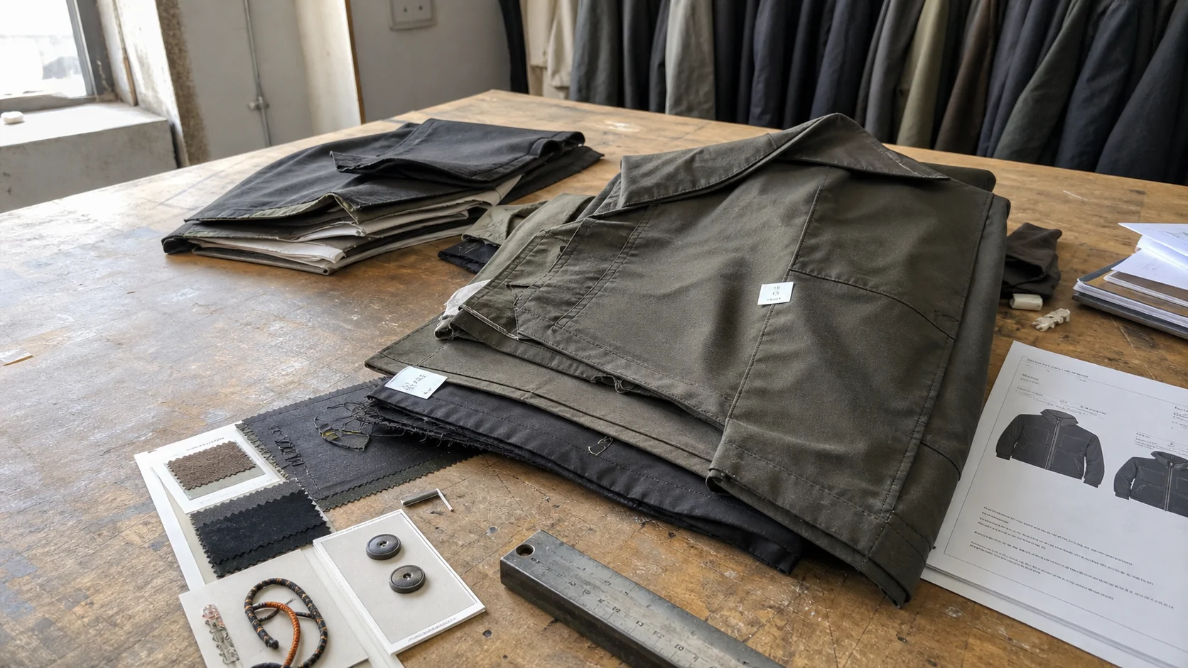 Cut and Sew Jacket MOQ for Private Label Buyers