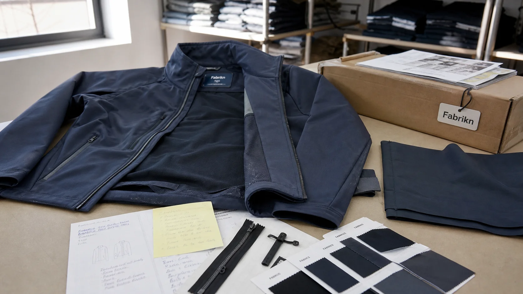 Cut-and-Sew Softshell Jackets for Performance Brands