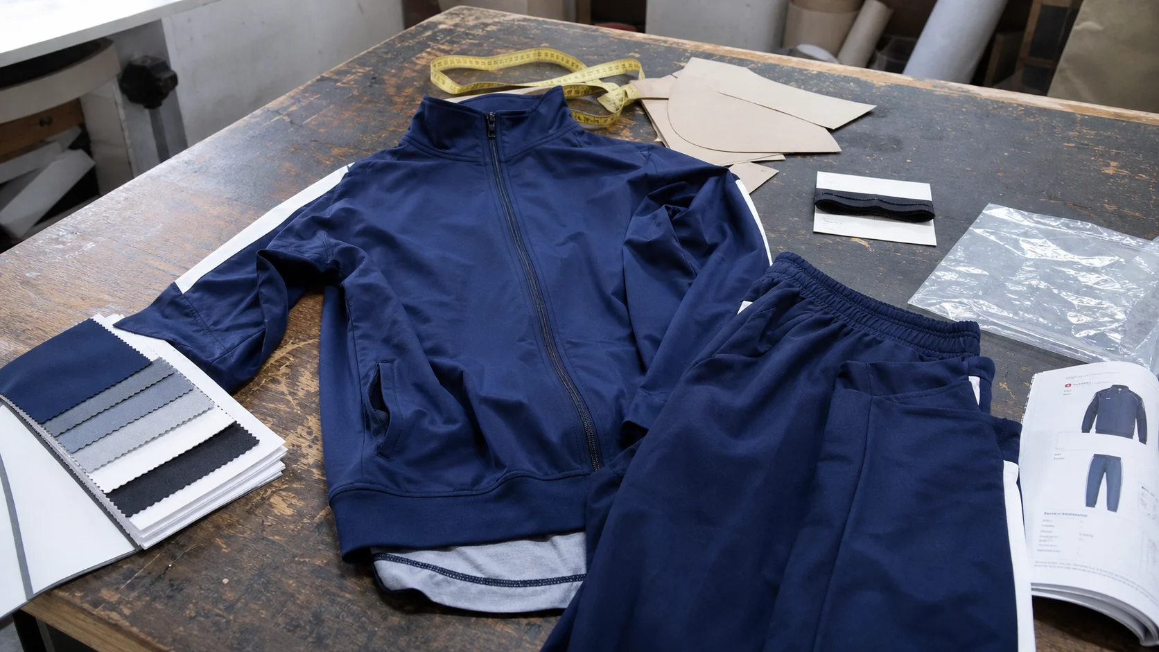 Cut and Sew Tracksuit MOQ for Sports Academies