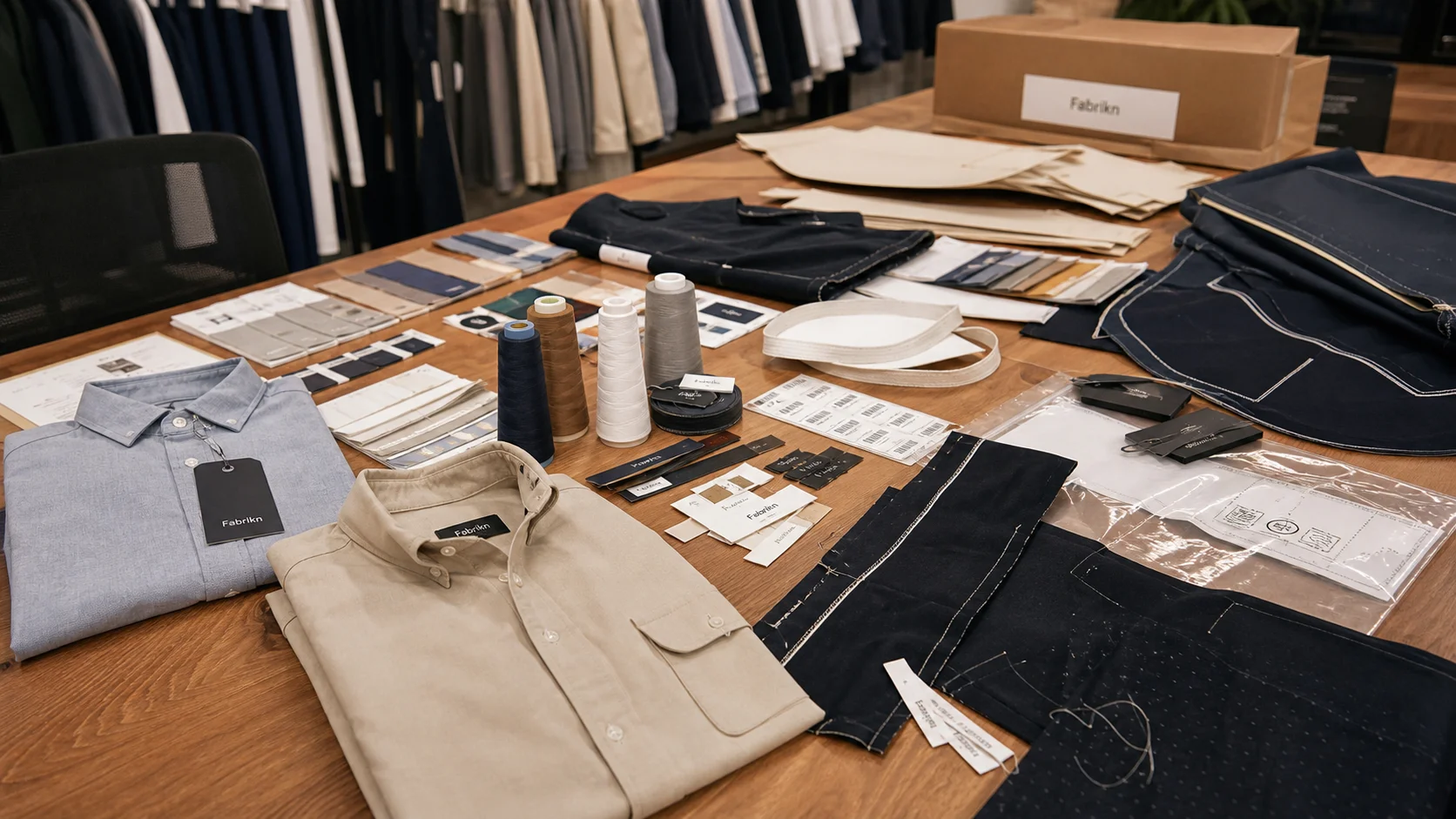Premium Clothing Packaging for Startups: Layers and Finish