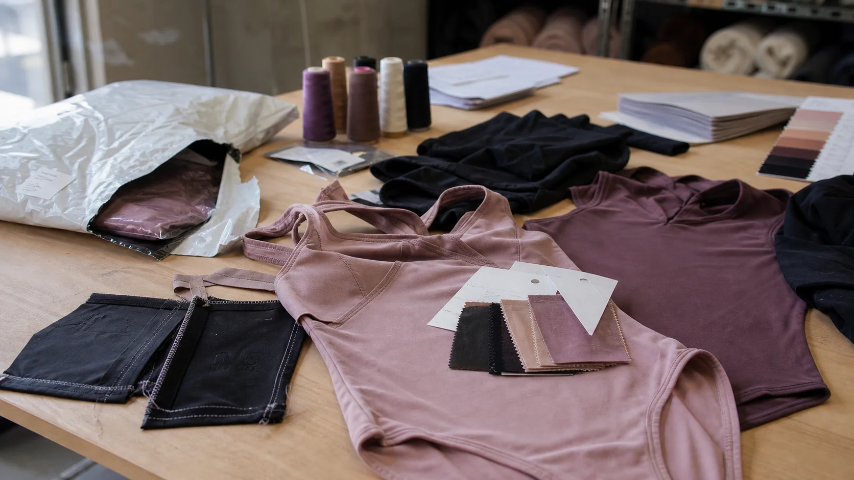 Dance Studio Cut-and-Sew Samples for Private Label