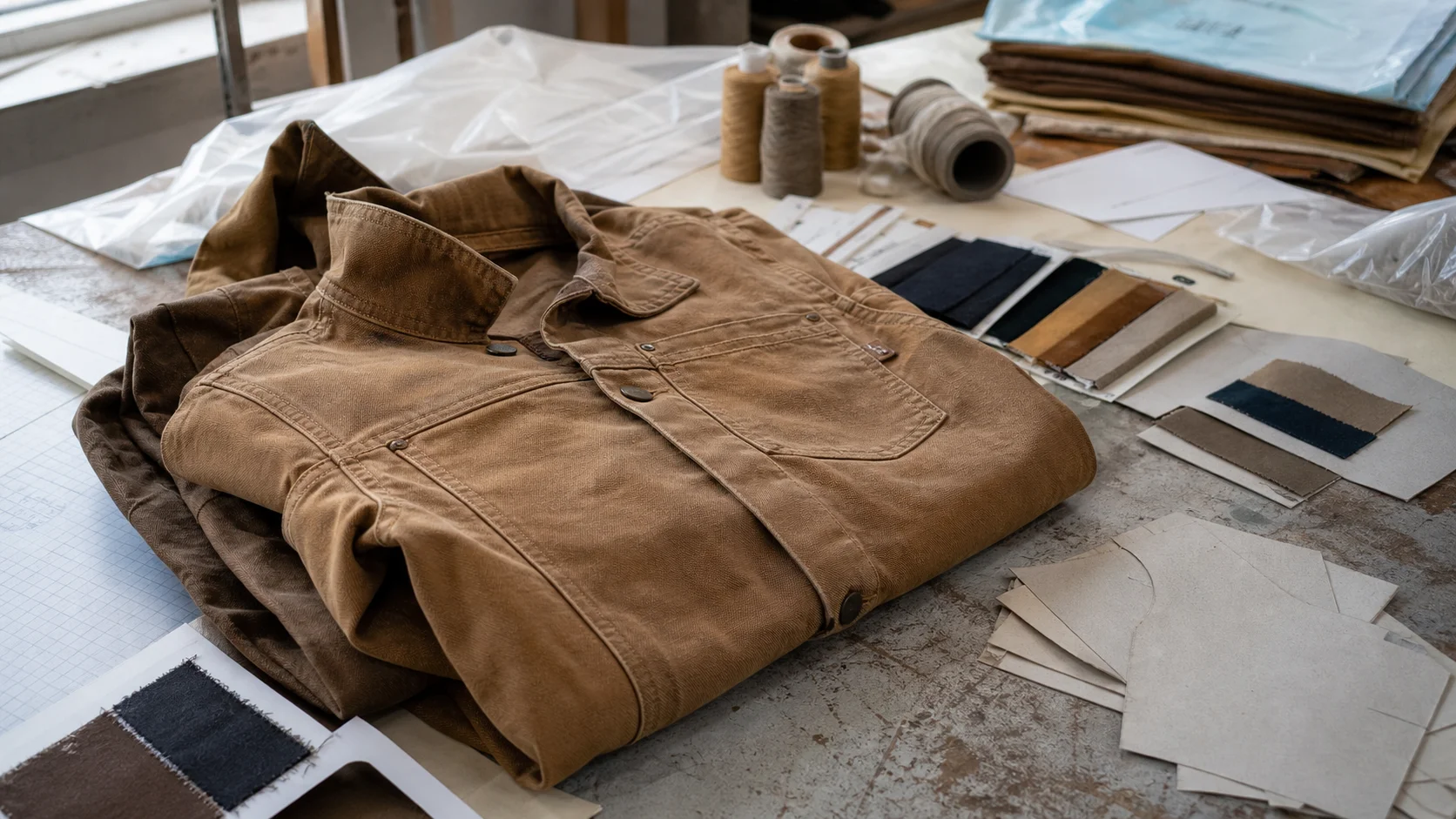 Duck Canvas Work Jacket Production Risk Memo