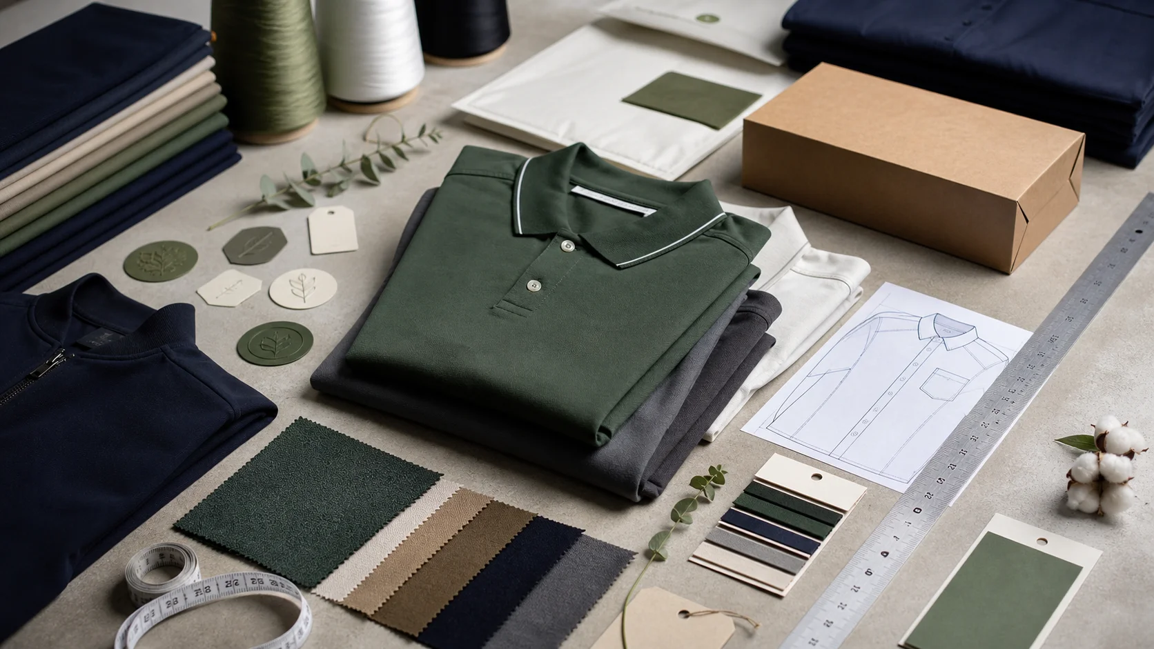 Premium Apparel Packaging Look: Layers and Finish