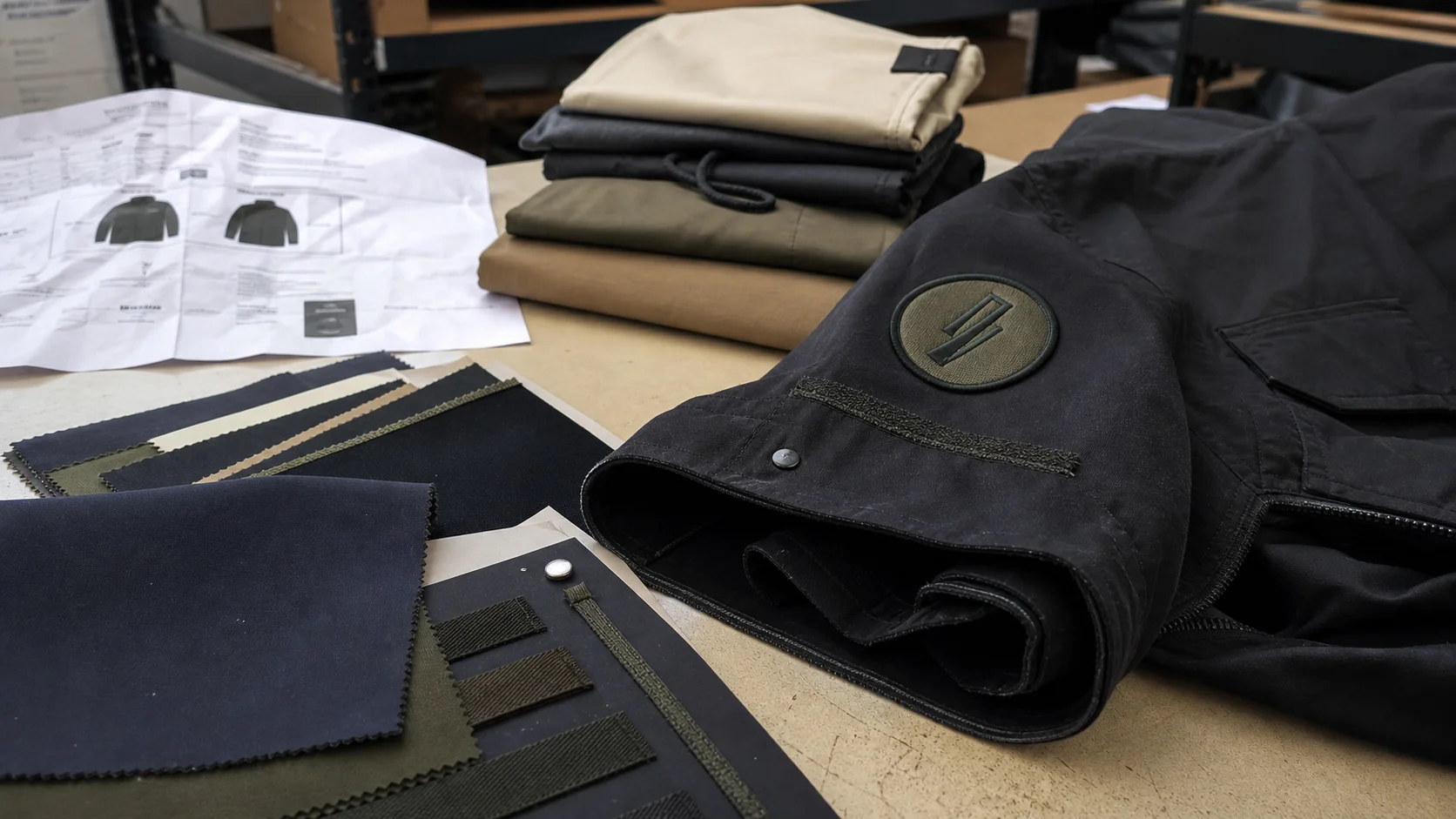 Embroidered Jacket Patch Control Brief for Buyers