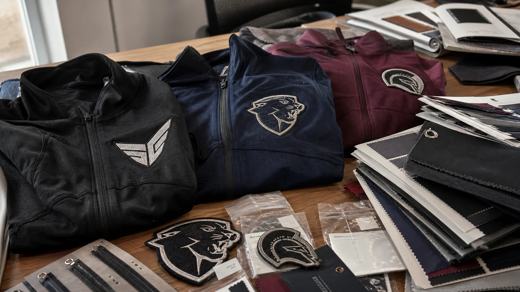 Embroidered Jacket Patch Scorecard for Gym Buyers