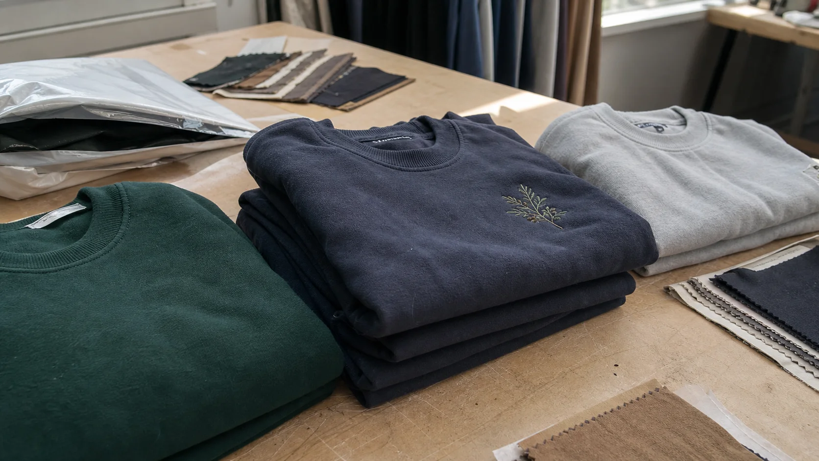 Embroidered Pullover Sweatshirts for Hospitality Staff