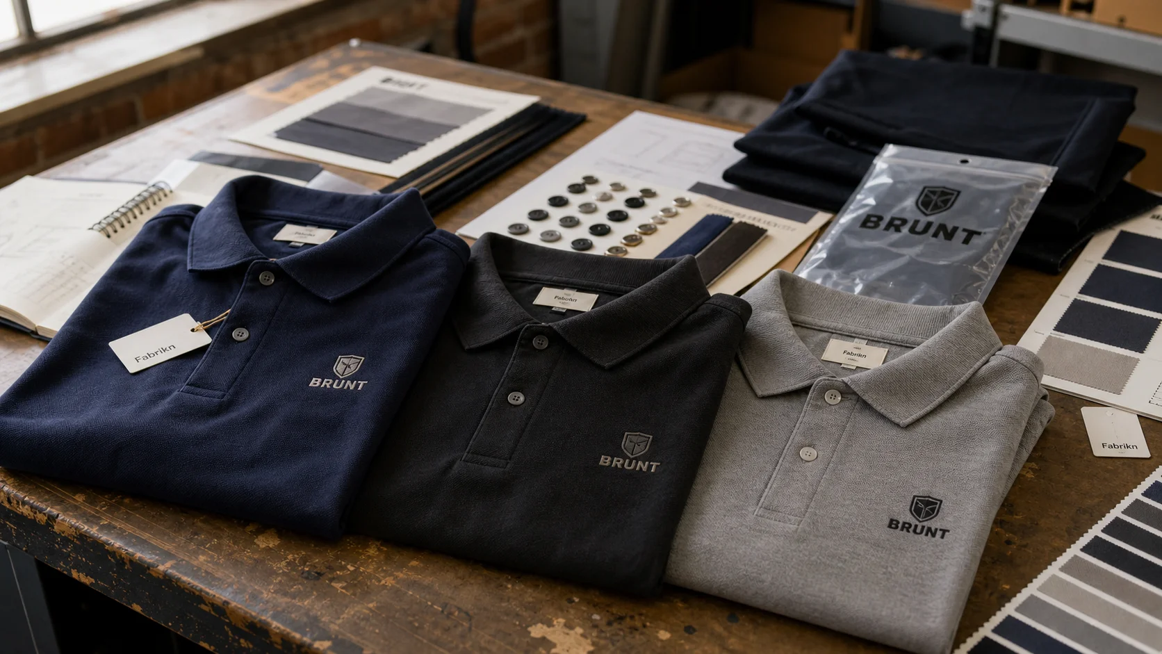 Embroidered Work Polos for Licensed Merch Buyers