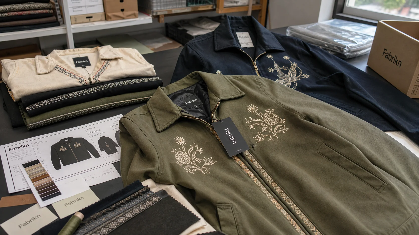 Choosing an Embroidery Jacket Supplier for Logo Outerwear