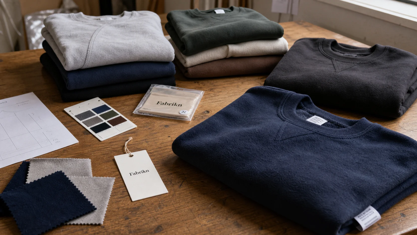 Fleece Sweatshirt MOQ for Event Merch Orders