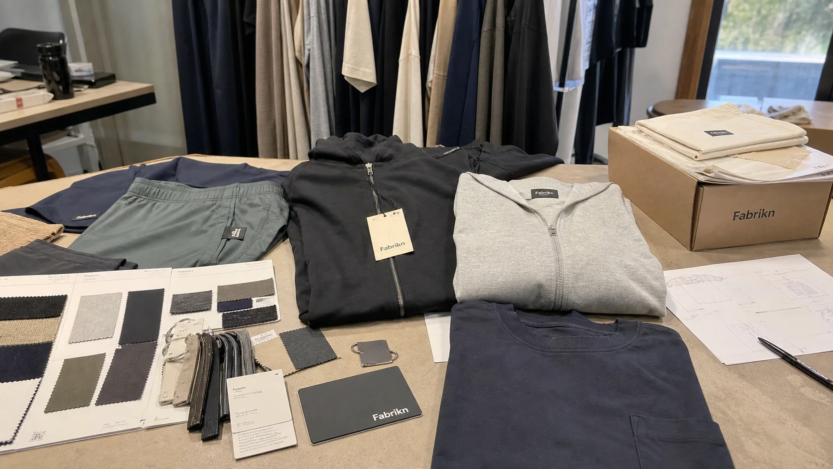 Custom QR Code Tags for Clothing Packaging