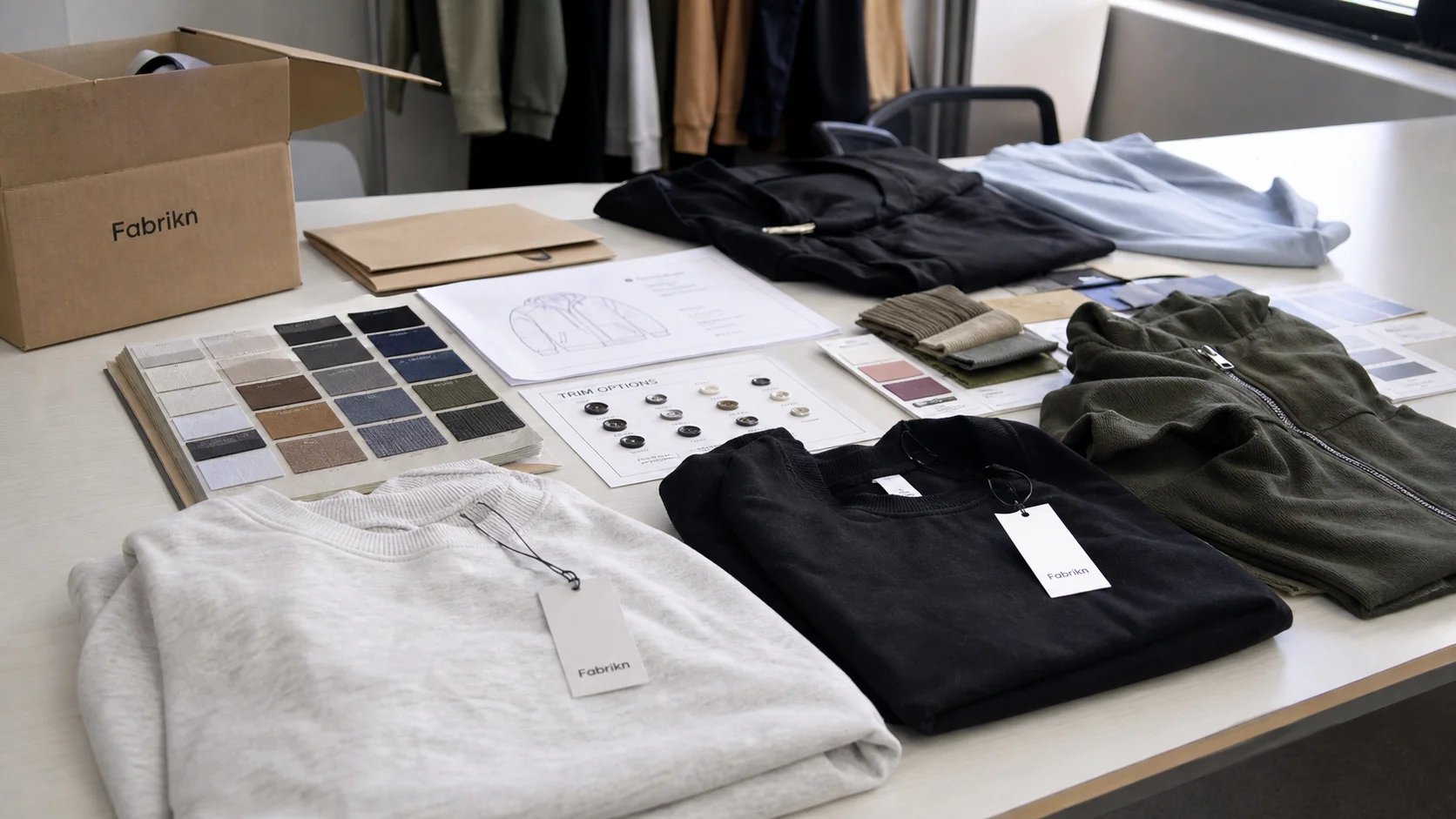 A Garments Manufacturer for Seasonal Drops: Sample
