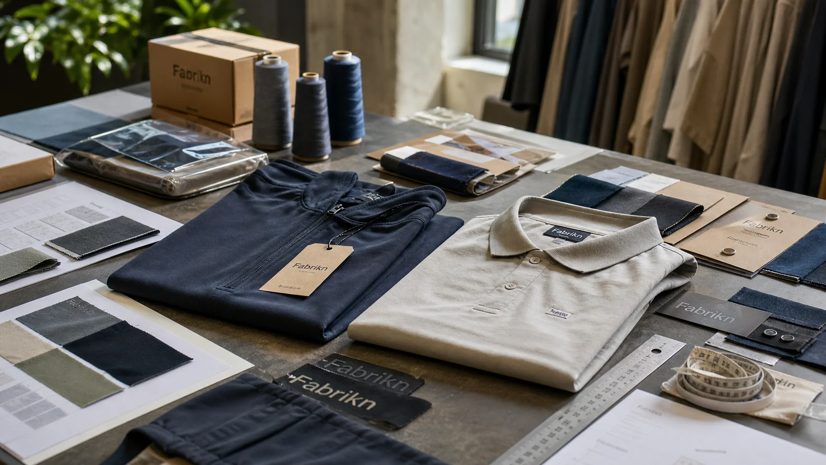 Composition Label: Material, Print, MOQ, and QC Terms