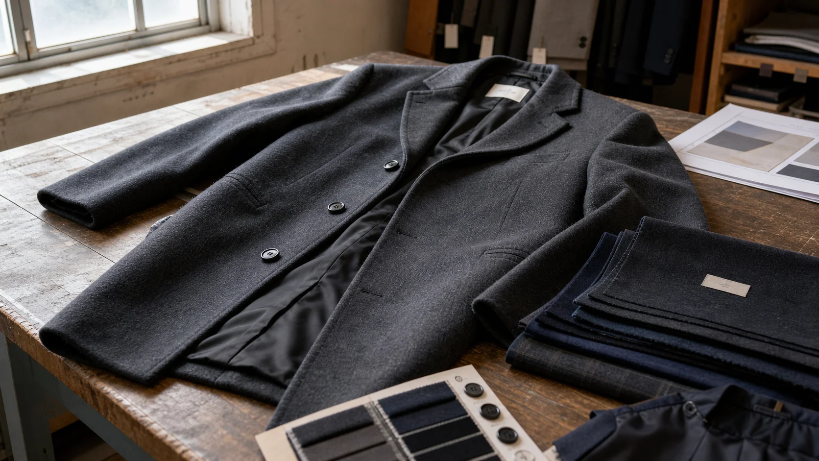 Hotel Staff Overcoats for Low-MOQ Production