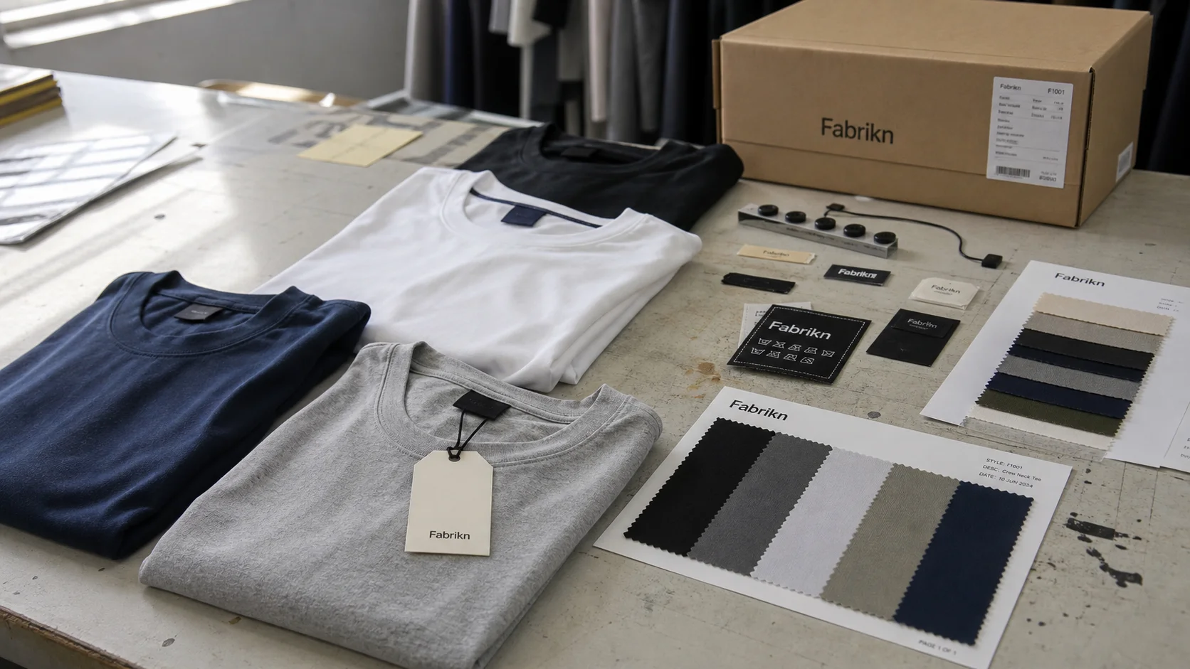 Lookbook Inserts for Clothing Packaging