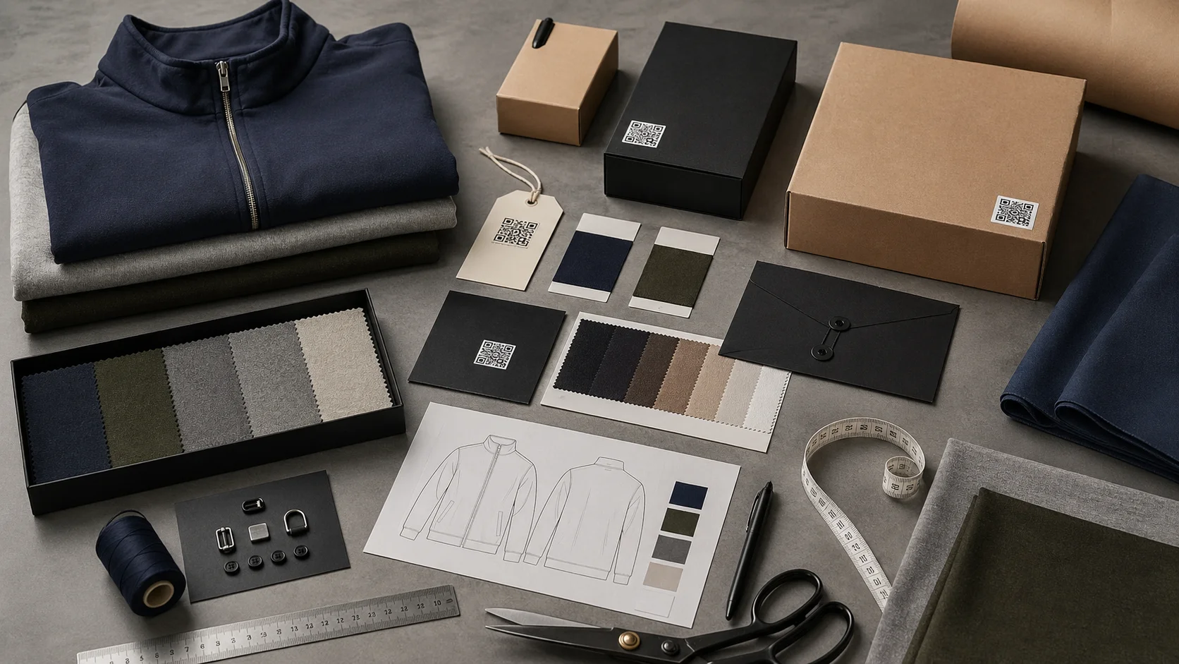 Apparel Barcode Sticker Printing: Data and Packing