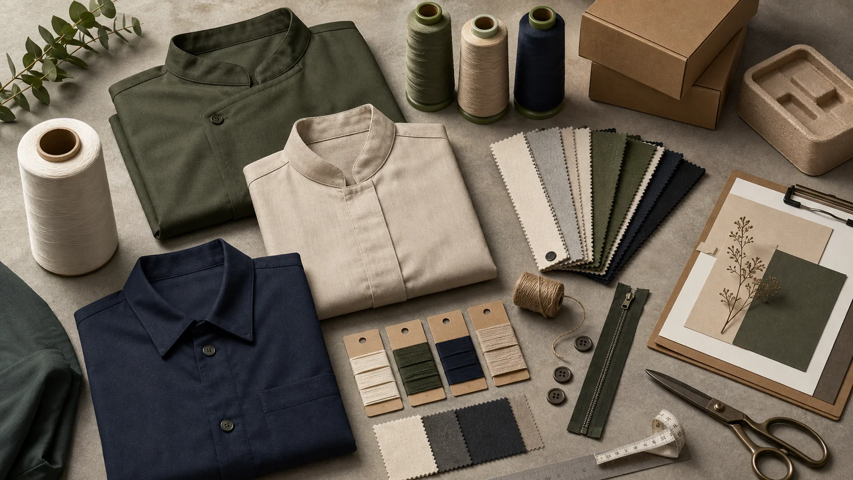 Sustainable Materials Activewear: Samples, Cost Lines, QC,
