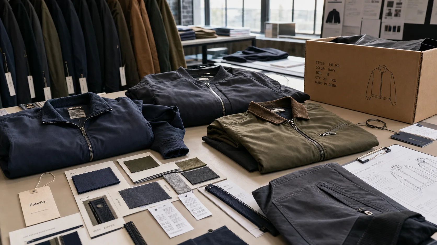 Branded Apparel Packaging Supplier: Samples and Lead Time