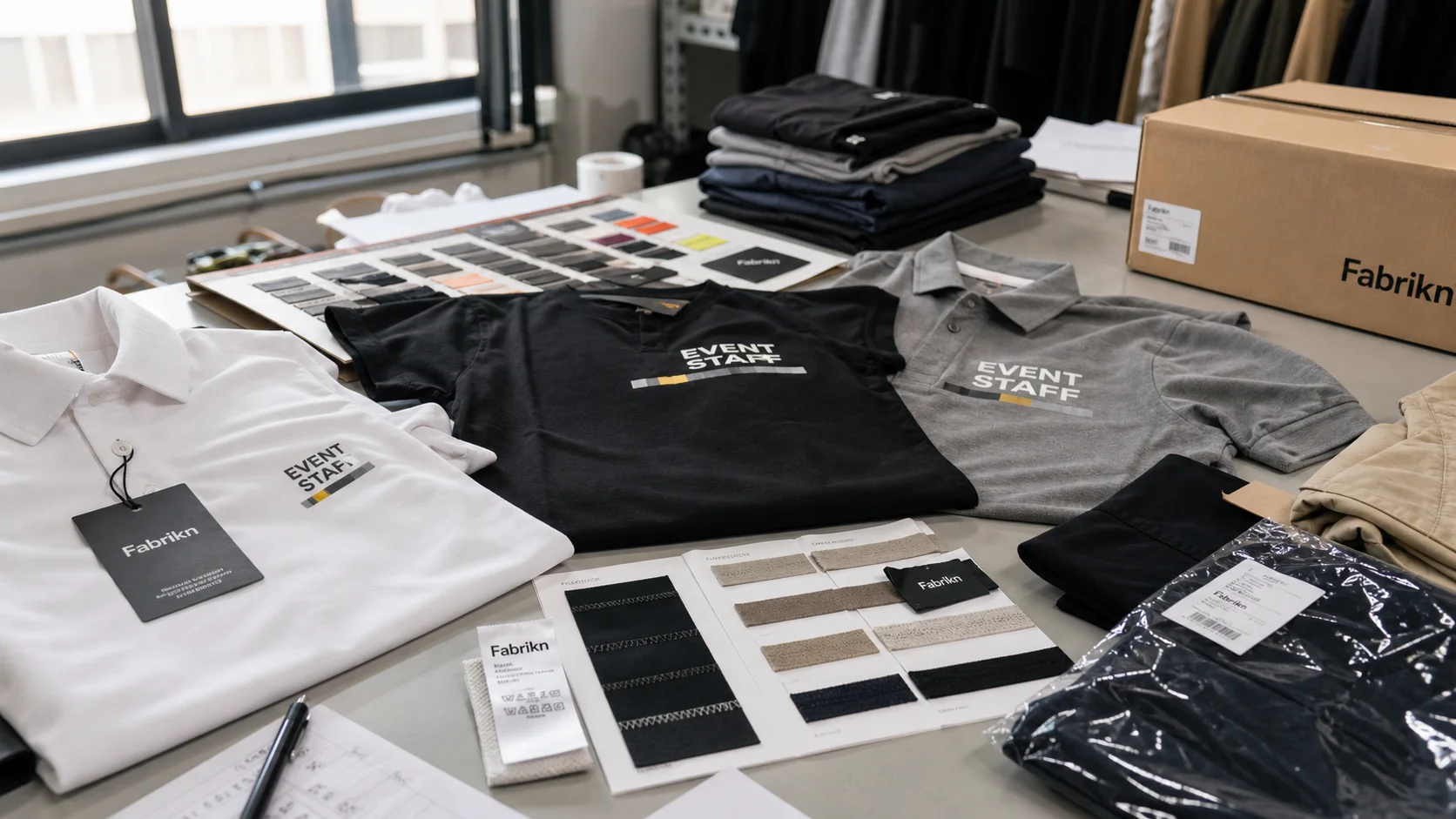 Event Staff Heat Transfer Uniforms