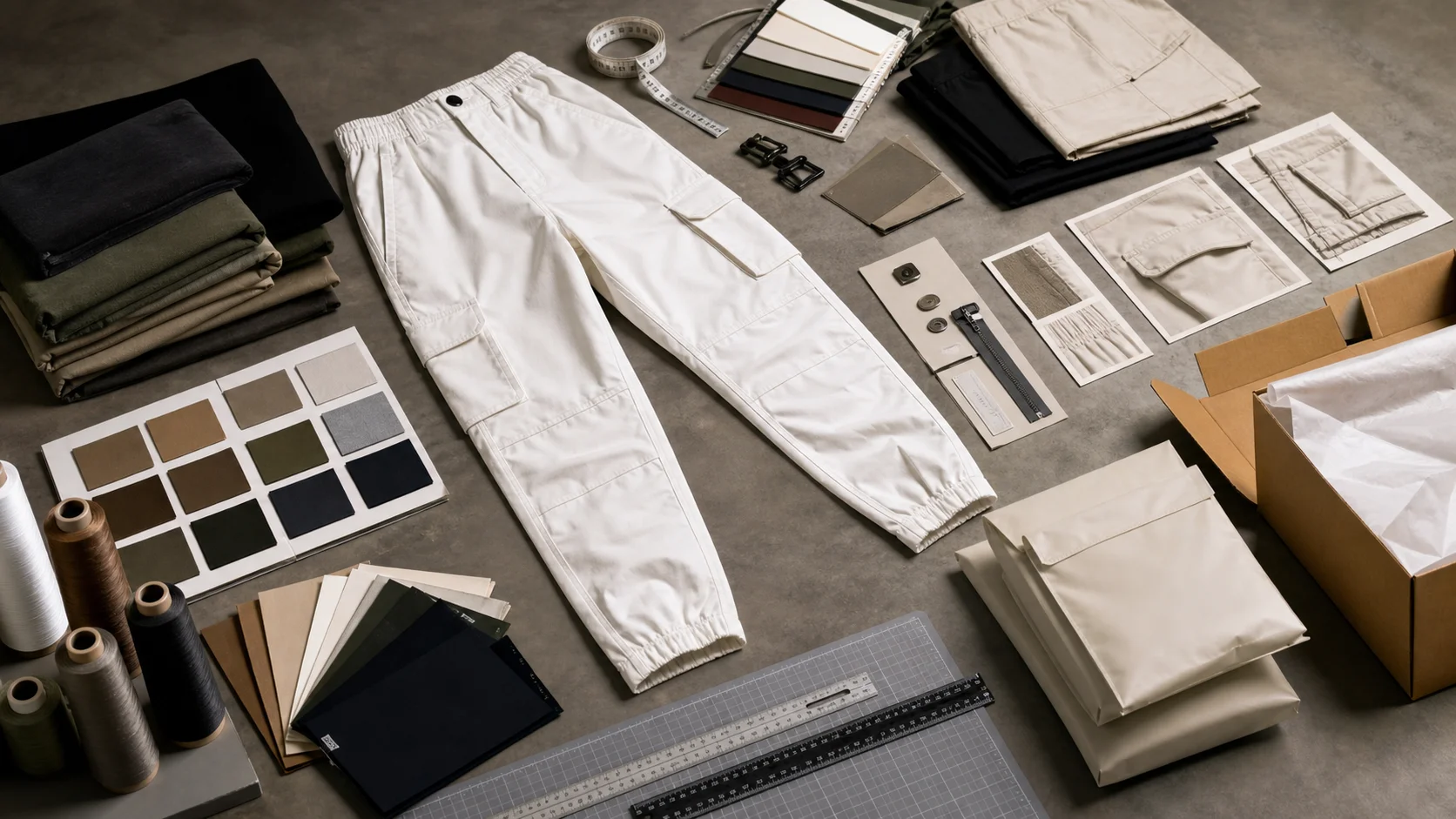 Embossed Premium Clothing Packaging: Board and Die