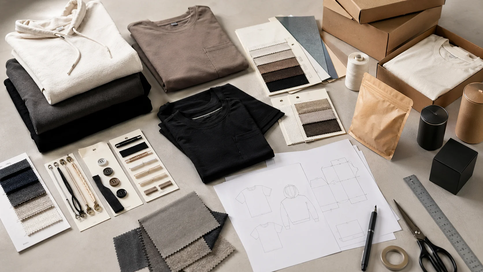 Private Label Clothing Label Placement Rules: Material,